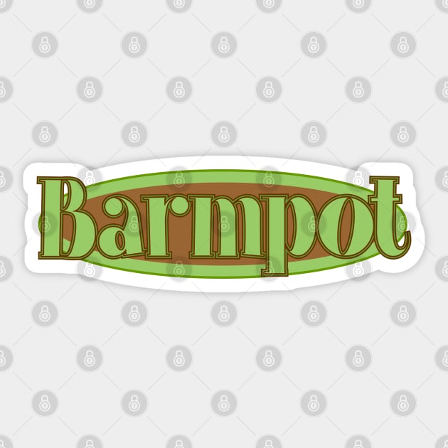 Barmpot Sticker by Jokertoons